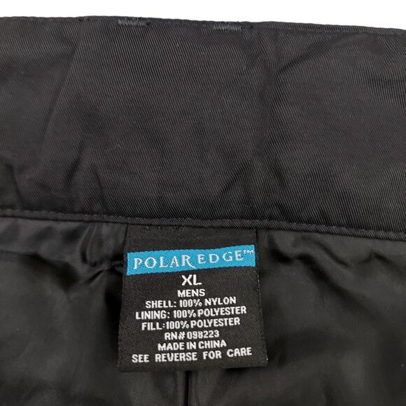 Polar Edge Snow Cargo Pants Mens XL Black Nylon Winter Insulated Snowboard - Picture 9 of 11